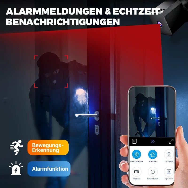 📹 Wireless Mini Security Camera with Night Vision & Remote Viewing