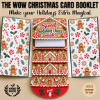 ⏰2026 New 🎅💳 Waterfall Christmas Gift Card Booklet ✨