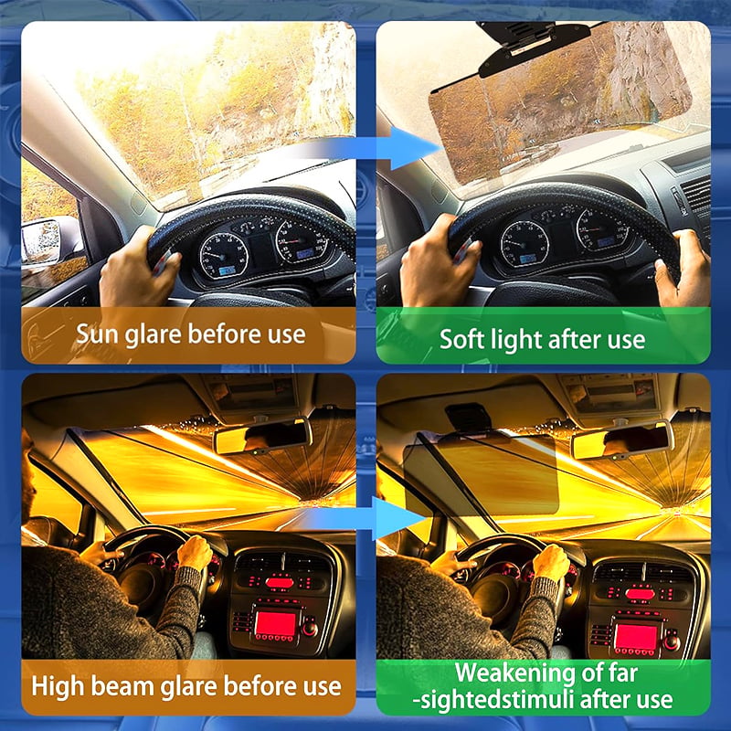 🔥LAST DAY SALE 50% OFF🔥Anti-Glare Driving Visor for Sun Glare & Snow Blindness