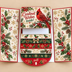 ⏰2026 New 🎅💳 Waterfall Christmas Gift Card Booklet ✨