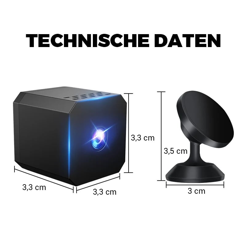 📹 Wireless Mini Security Camera with Night Vision & Remote Viewing