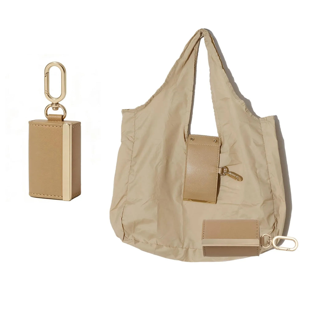 👜✨Foldable Shopping Bag Keychain Eco-Friendly Reusable Tote Bag