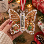 🦋💵 3D Embossed Butterfly Christmas Cash Gift Ornament – Holiday Money Holder Keepsake 🎄✨