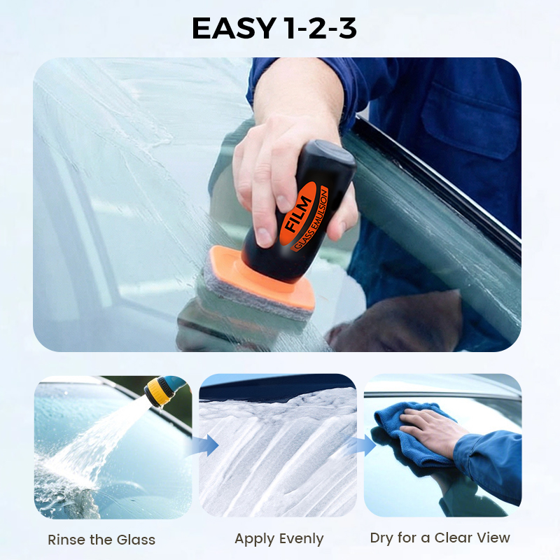 🔥Buy 2 Get 1 Free🔥 Auto Glass Side Window Oil Film Removal Cleaner – iradii