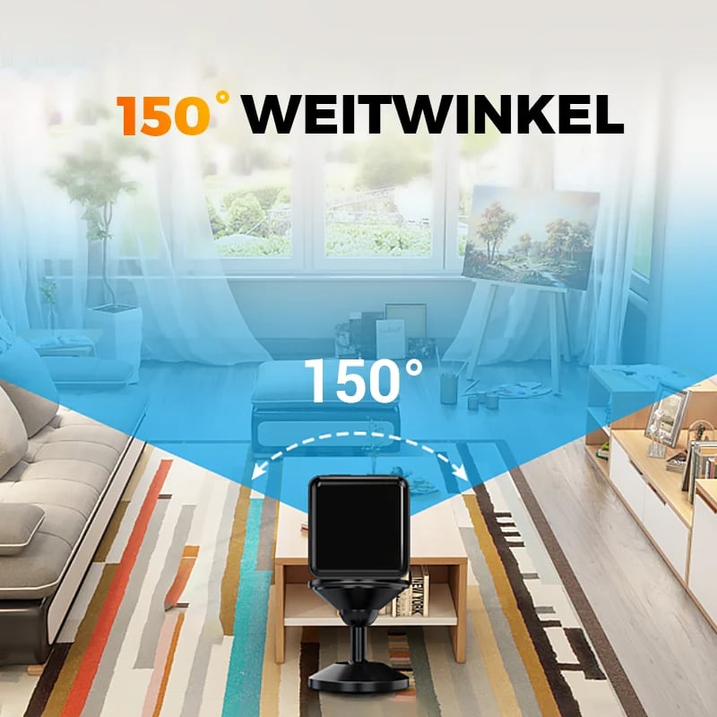 📹 Wireless Mini Security Camera with Night Vision & Remote Viewing