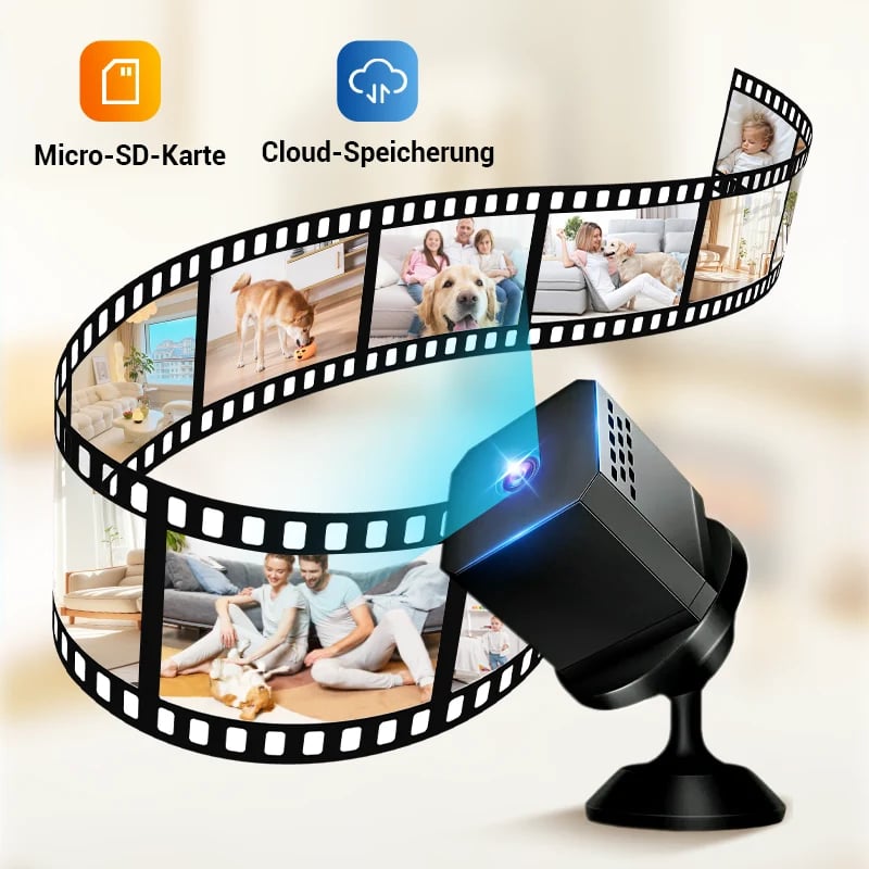 📹 Wireless Mini Security Camera with Night Vision & Remote Viewing