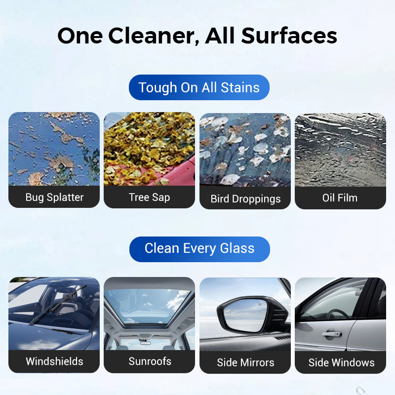 🔥Buy 2 Get 1 Free🔥 Auto Glass Side Window Oil Film Removal Cleaner