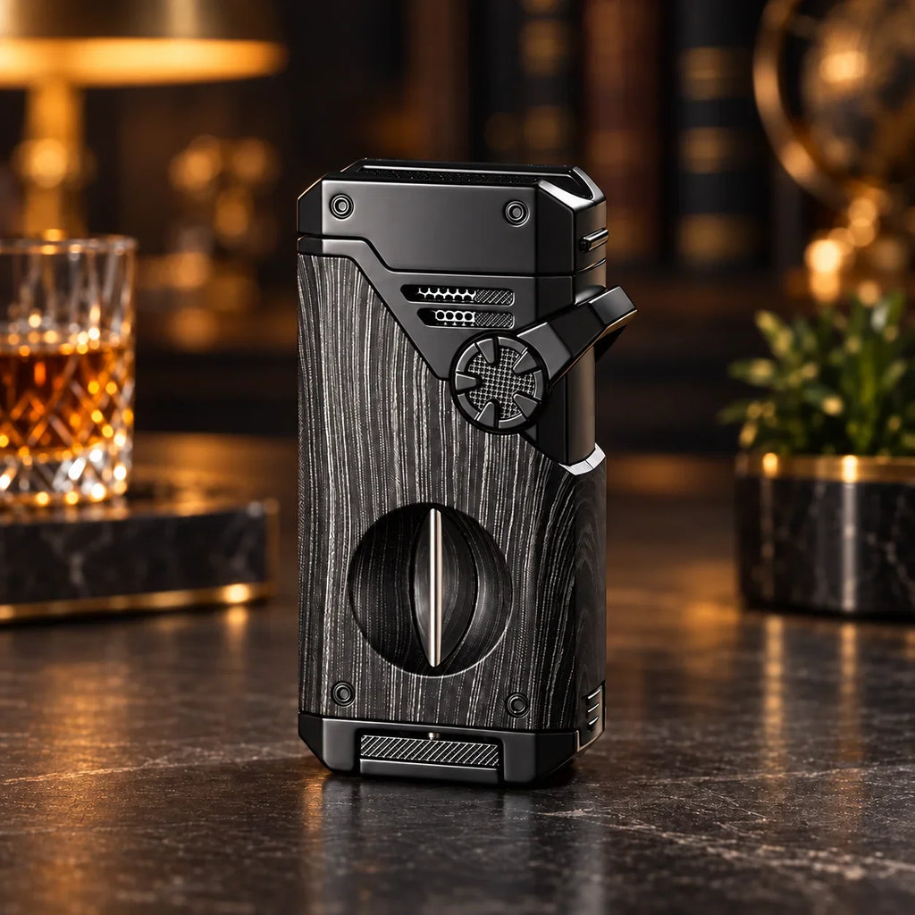Vintage-Inspired Luxury Refillable Lighter