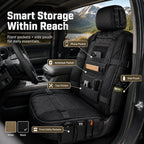 🚙Rugged Truck Seat Cover – Tactical Storage, Seat Protection & All‑Day Comfort