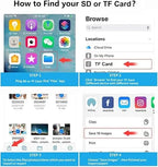Apple Dual-Interface (USB-C & Lightning) SD/TF Card Reader and USB Adapter