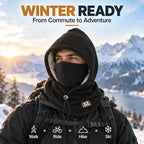 Winter Fleece Balaclava – 3-in-1 Hood, Face & Neck Warmer