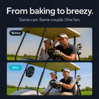 Magnetic Golf Cart Fan