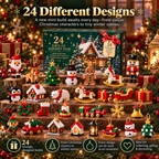 24 different Christmas mini builds