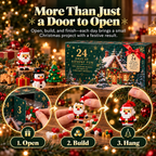Daily open build and hang Advent activity