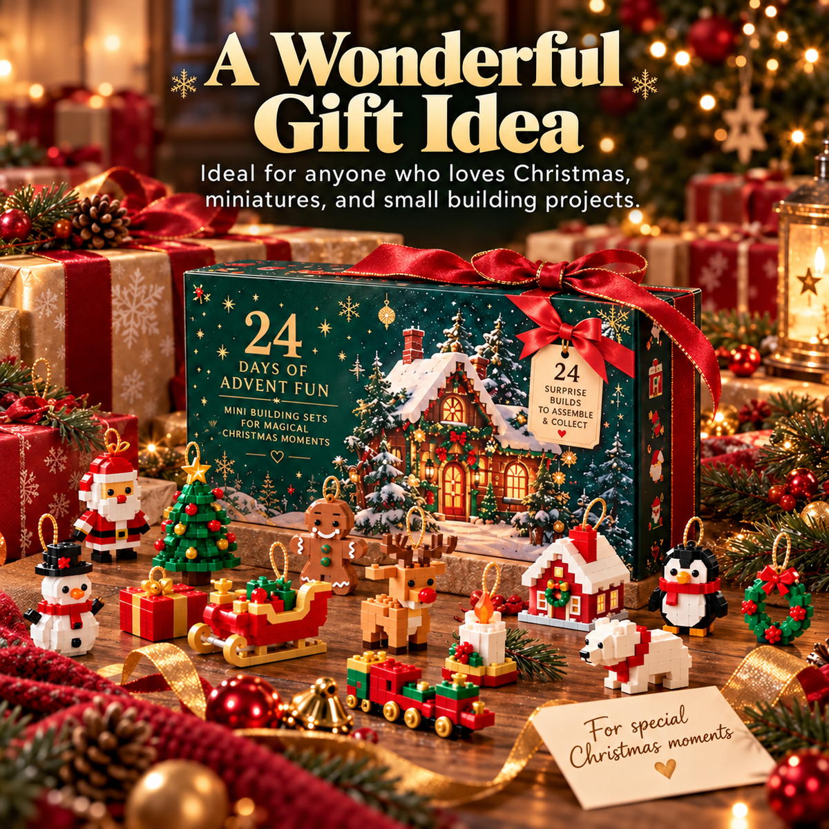 Advent calendar holiday gift