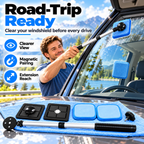 An Easier Window-Cleaning Routine - magnetic glass cleaner kit