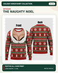 MYDZ248 Christmas sweatshirt print front and back design