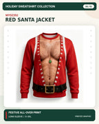 MYDZ252 Christmas sweatshirt print front and back design