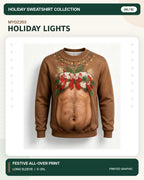 MYDZ253 Christmas sweatshirt print front and back design
