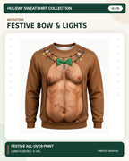 MYDZ259 Christmas sweatshirt print front and back design