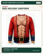 MYDZ261 Christmas sweatshirt print front and back design