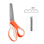✂️ LIMITED TIME | 38% OFF! Multipurpose Pinking Shears, Serrated Fabric Scissors