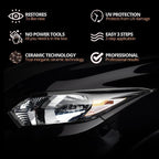 Professional Car Headlight Restoration Kit